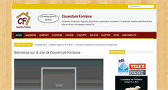 Desktop Screenshot of couverture-charpente-perigord.com